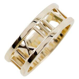 TIFFANY&Co. Atlas open Ring K18 yellow gold